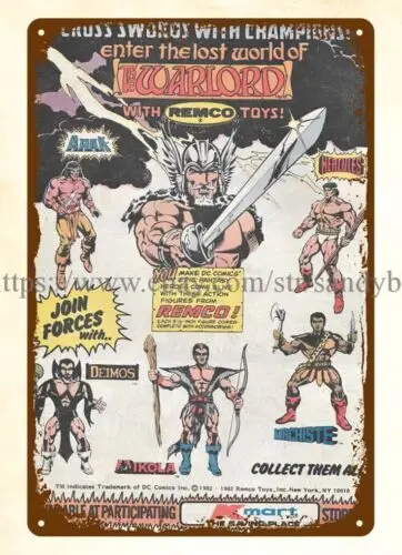 1 шт. 1980-е годы потерянный мир Варлард дук игрушки комическая реклама