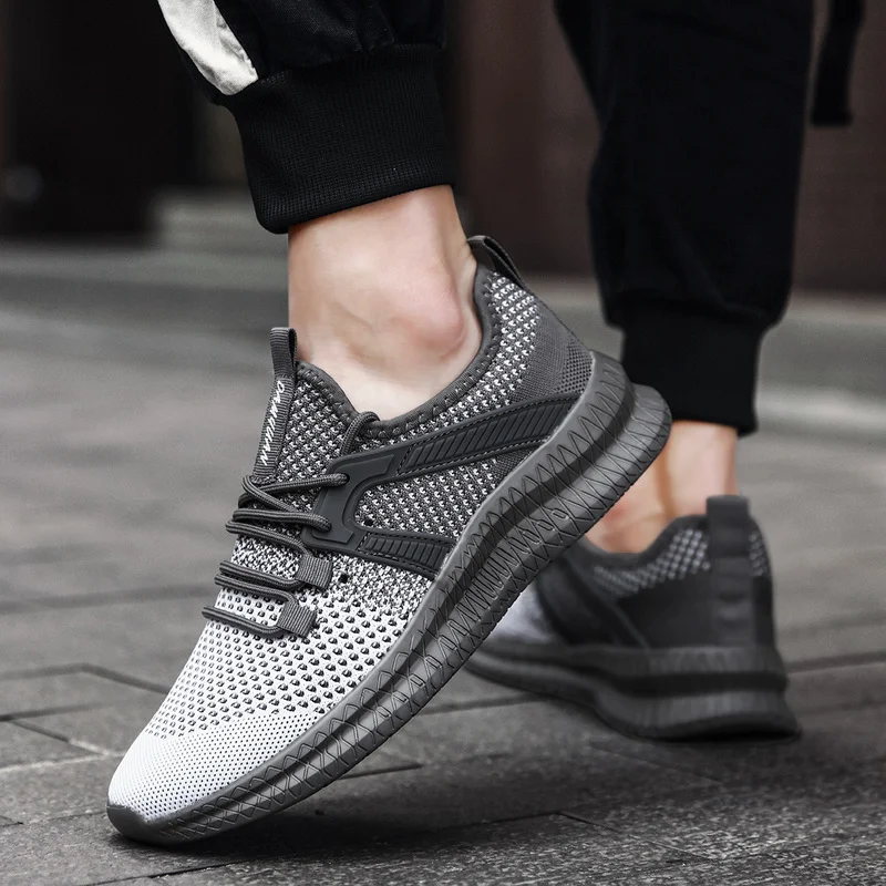 2022 Men Running Shoes Comfortable Sport Shoes Lightweight Walking Shoes Men Sneakers Summer Breathable Zapatillas Male Sneakers