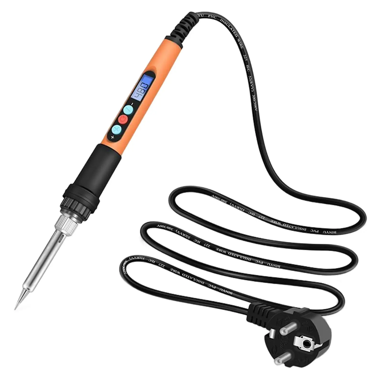 

Portable Electric Soldering Iron Adjustable Temperature for Welding Wires Circuit Board Repair Crafts Computer Hardware Jewelry
