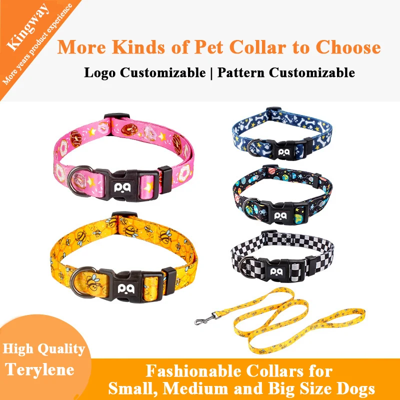 

Dog Accessories Size Adjustable Pet Dog Collar Pet Collar for Cat and Small, Middle and Big Size Dogs