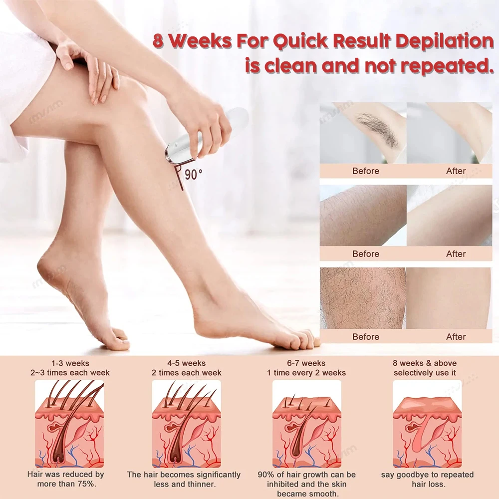 New Hot sell IPL Painless Hair removal Epilator a Laser Permanent Hair Removal Machine Face Body Electric depilador dropshipping enlarge