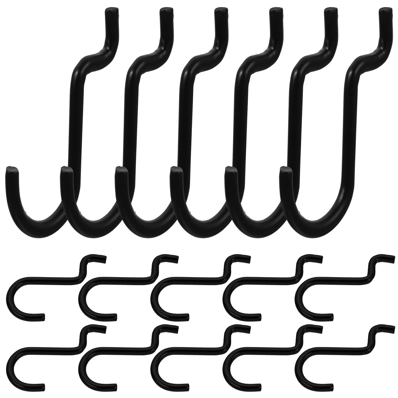 

20pcs Metal Pegboard Hooks Garage Pegboard Board Hooks Shop Utility Hanging Hooks