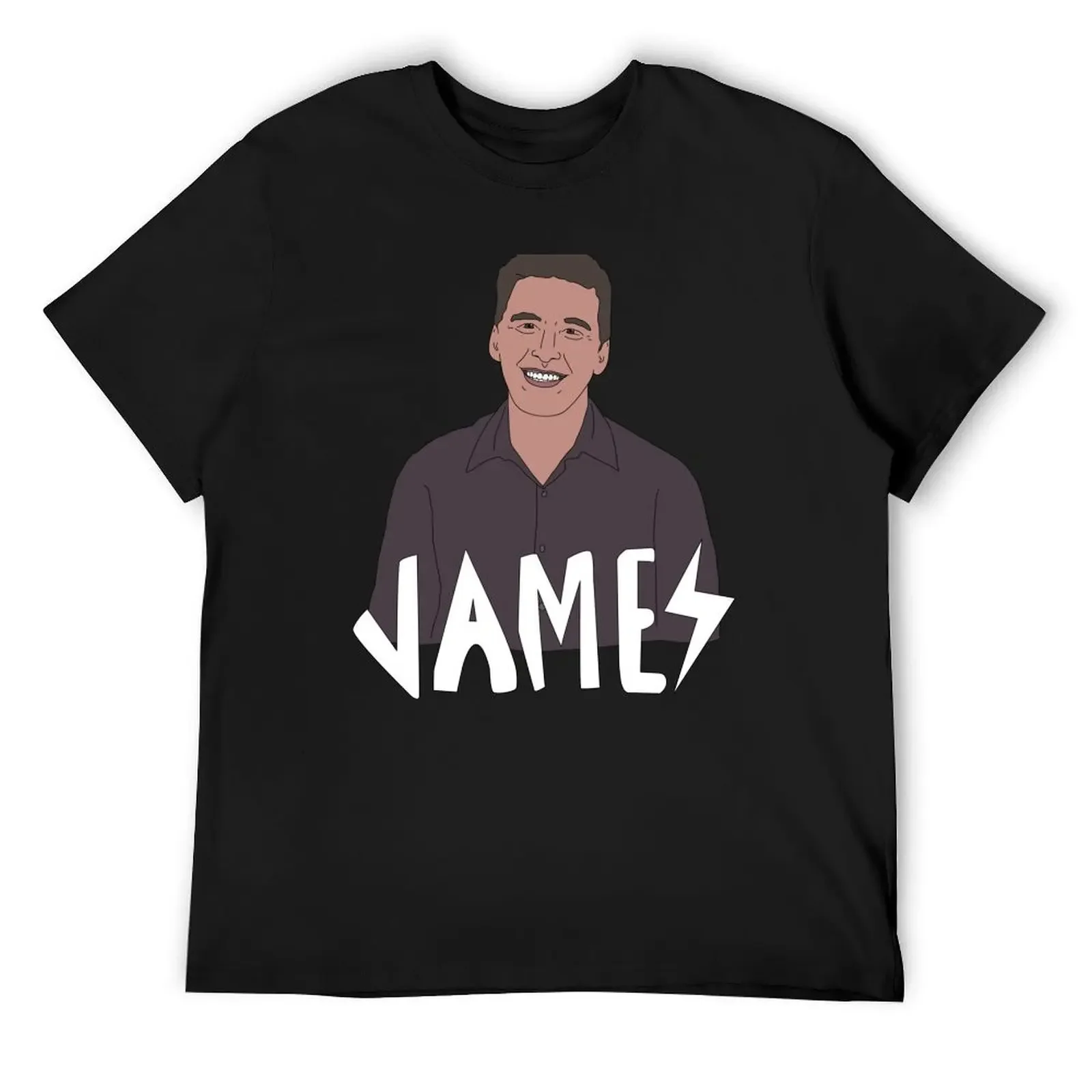 Герои Quiz Шоу: Джеймс Holzhauer (Jeopardy!) Футболка Футболки мужские одежда оверсайз для