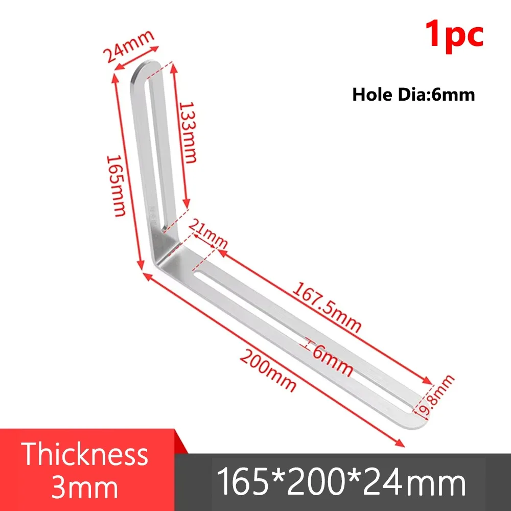 

Угловой кронштейн из нержавеющей стали 90 градусов