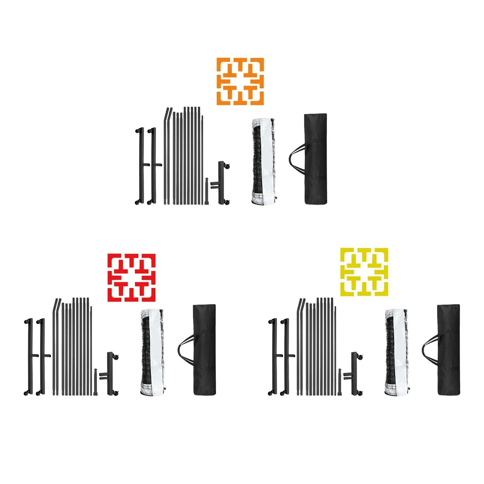 Портативная Спортивная сеть Pickleball легкая установка с сумкой для переноски сетка