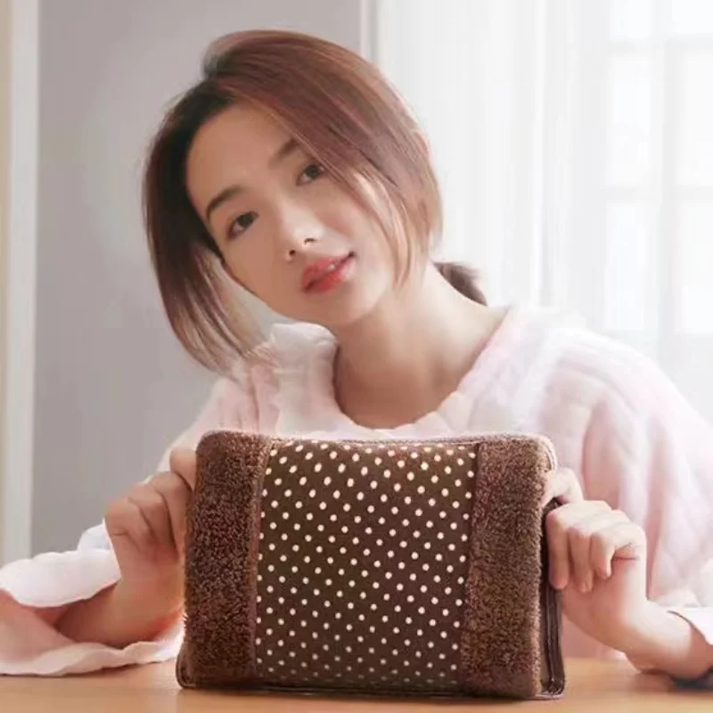 Перезаряжаемая электрическая сумка для горячей воды с европейской вилкой