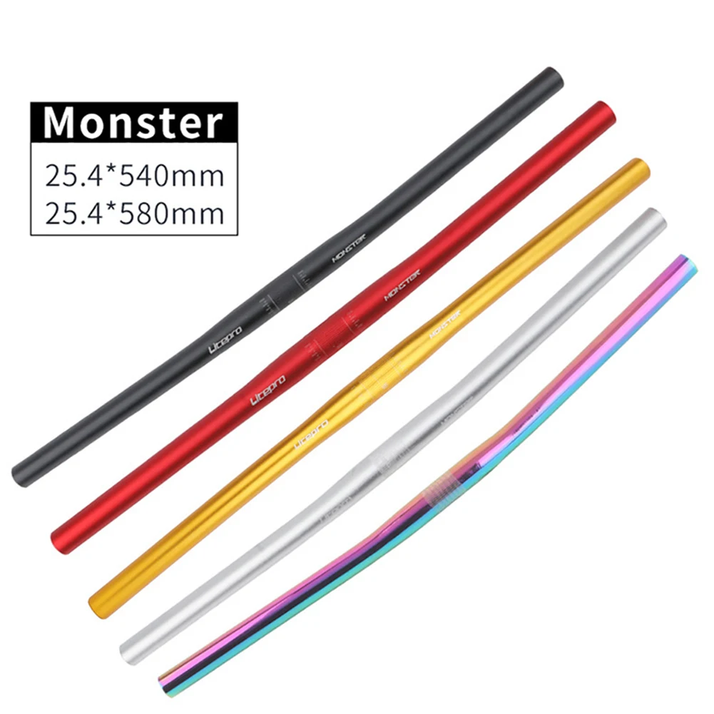 

1x 25.4 Mm Handlebar Folding Handlebar Straight Bicycle Cycling Bike 54mm Horizontal Lp Straight Handle 22.2mm Ends Diameter
