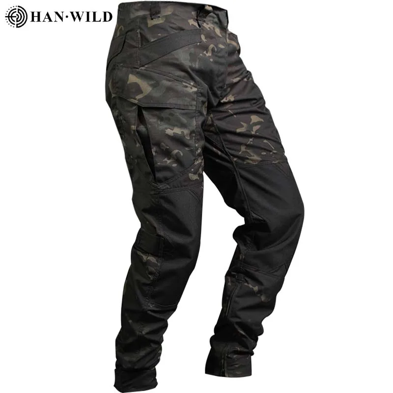 Tactical Pants Military Camouflage Casual Combat Pant Hunting Outfit Waterproof Ripstop Men Work Pants Army Trousers Man Clothes