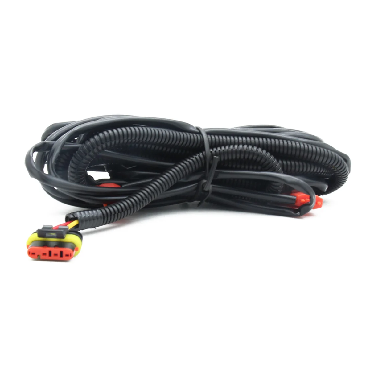 

2-Color Turn Signal Low Configuration Daytime Running Lights Fog Lights for Toyota Hilux 20-23