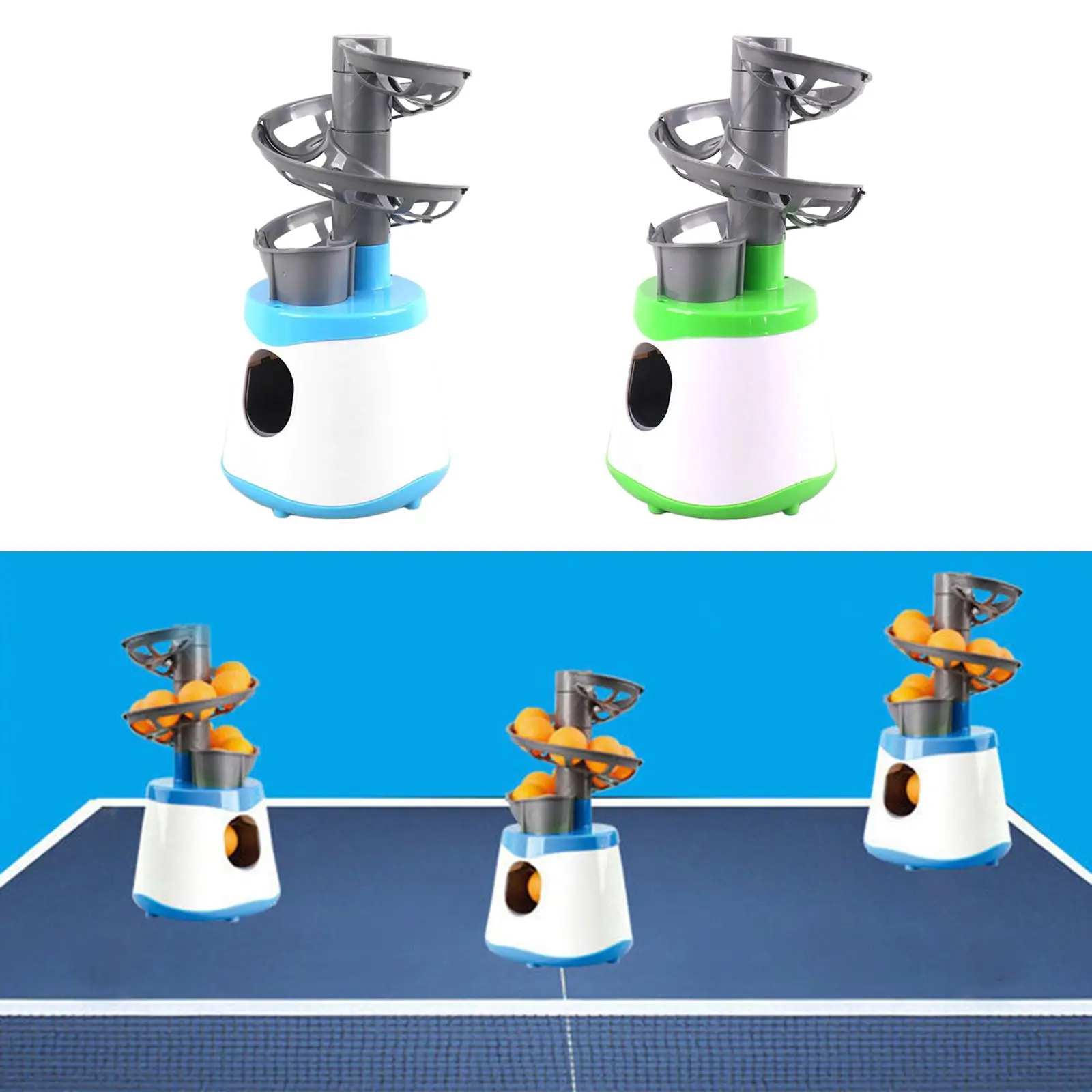 

Table Tennis Robot PingPong Ball Machine Automatic Table Tennis for Kids