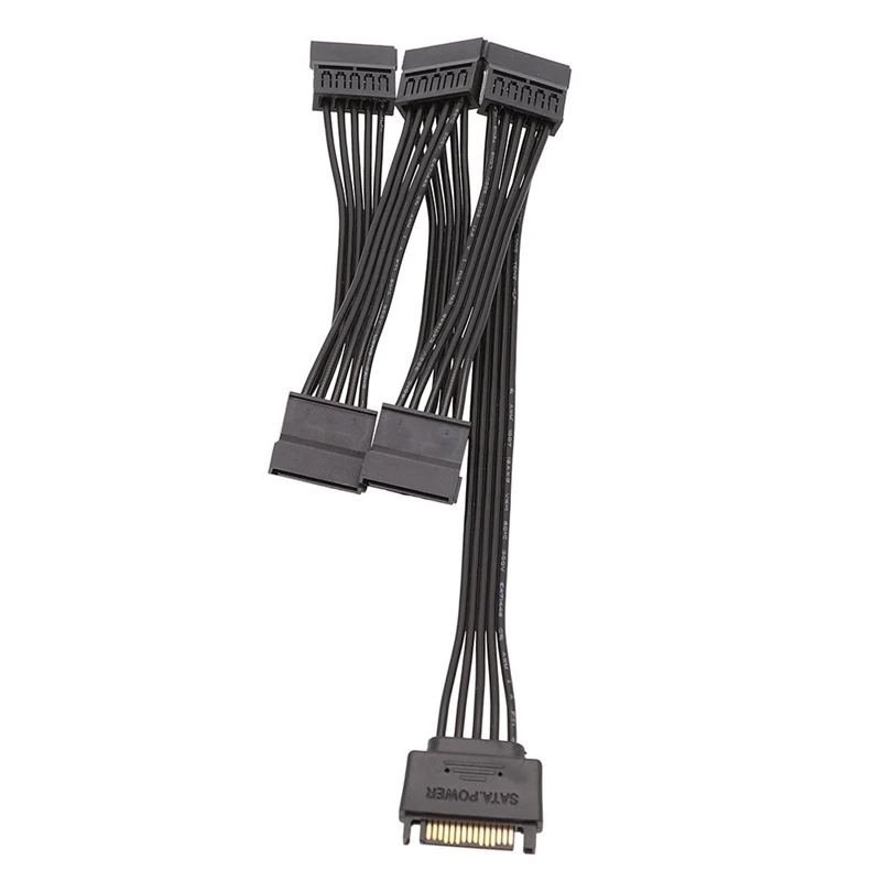 

Кабель питания для жесткого диска SATA 15Pin один-пять SATA кабель питания для жесткого диска удлинитель для жесткого диска