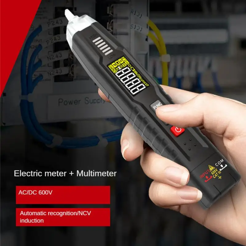 

GVDA Digital Multimeter DC AC Voltage Tester Pen Multi-meter Voltmeter NCV Phase Sequence Auto Ranging Multimetre Hand Tools