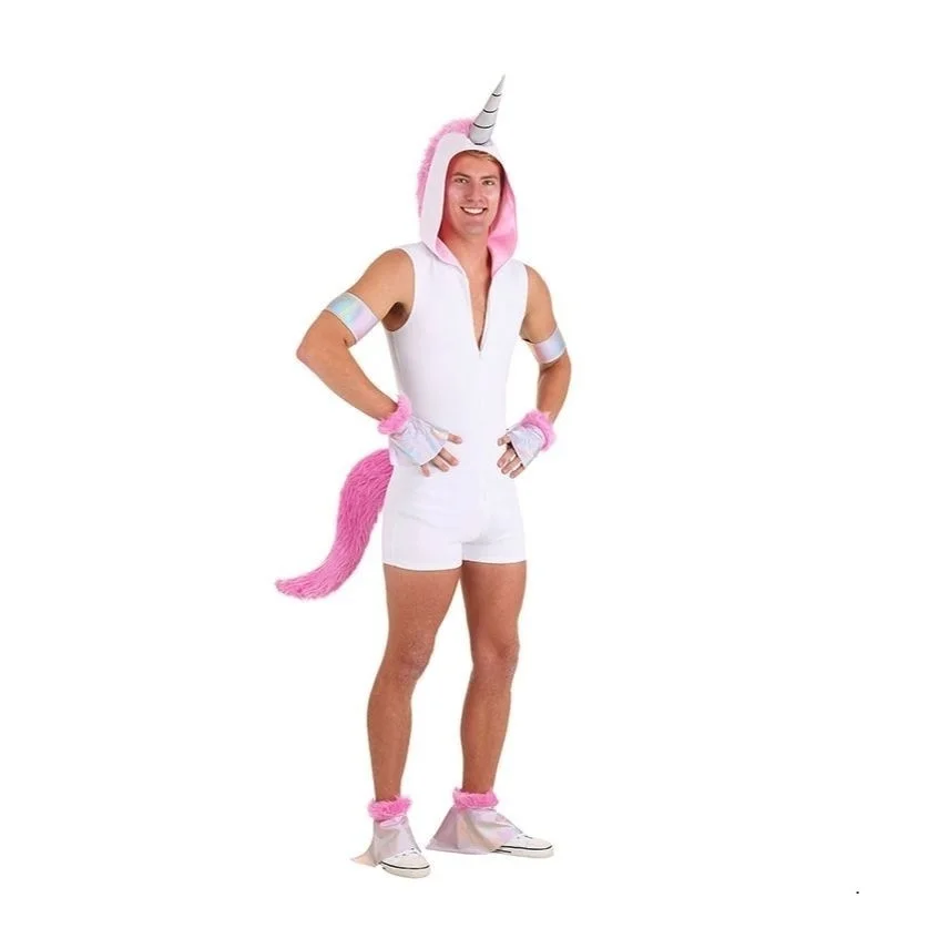 

Halloween Costume Carnival Stage Performance Party Role Play Adult Men's Unicorn Costume Anime Cosplay Costume