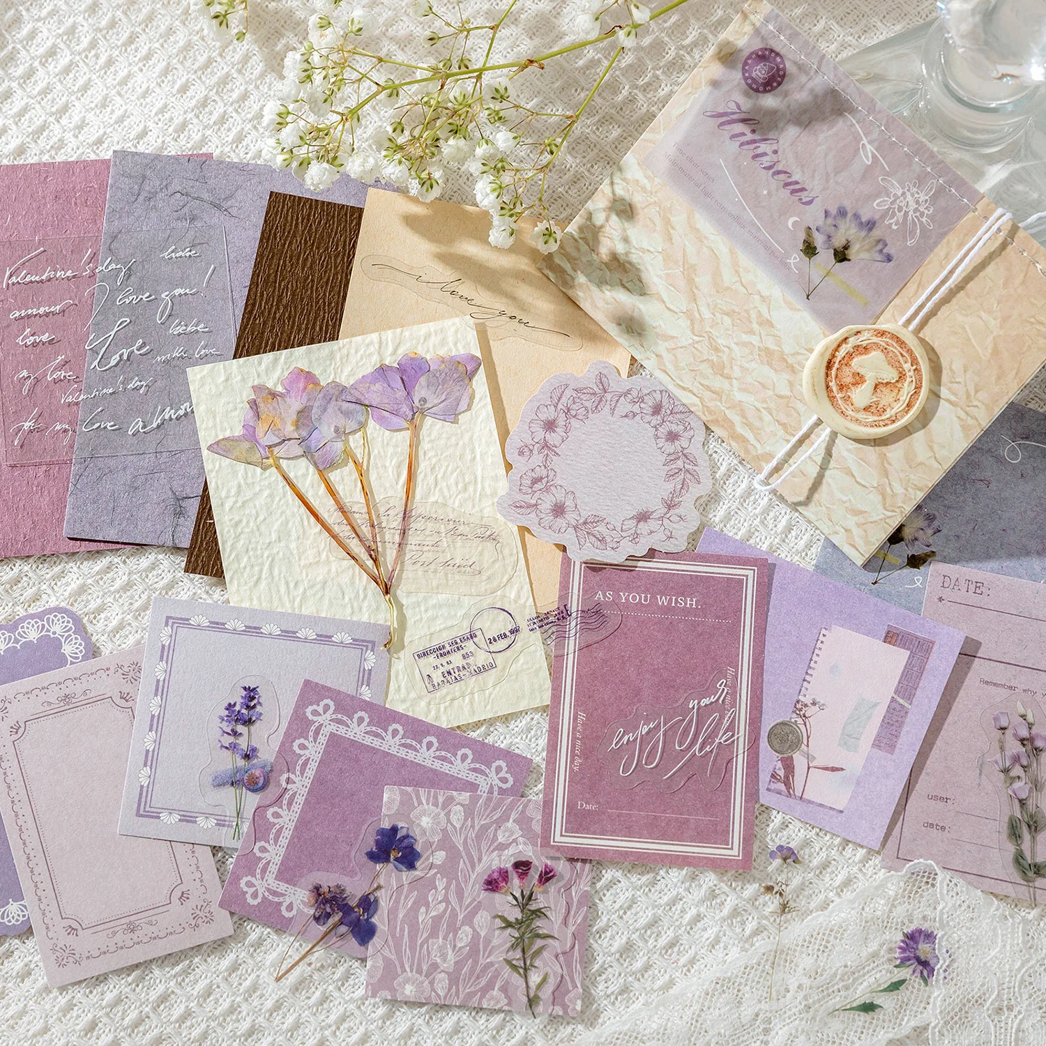 29 шт., набор цветочных материалов для фотоальбома