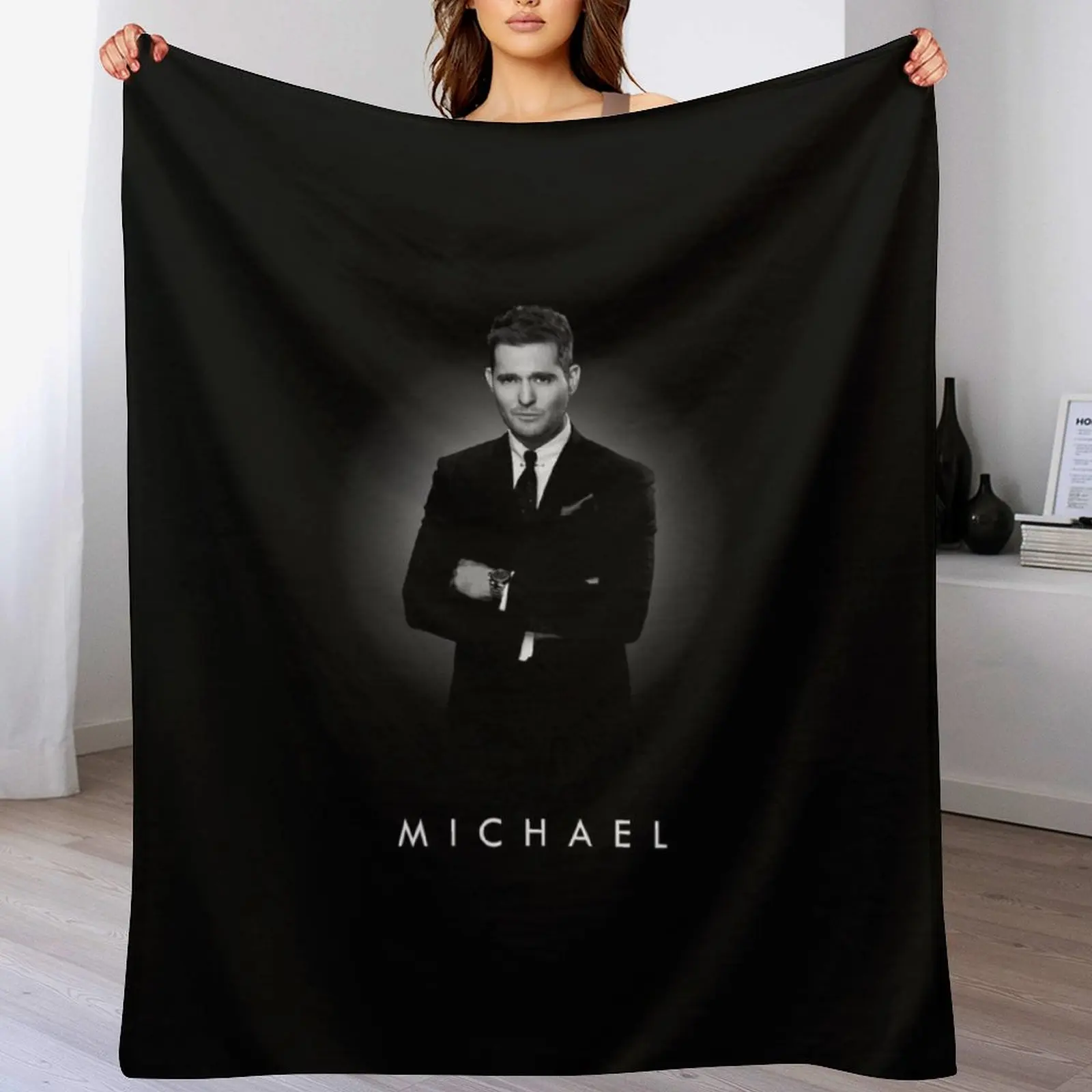 Одеяло nn Michael Buble Фланелевые дизайнерские одеяла