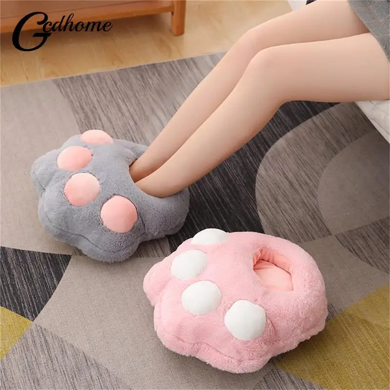 

Электрическая грелка для ног, хорошая теплоизоляция, симпатичная мультяшная грелка с USB зарядкой, утолщенная грелка для дома