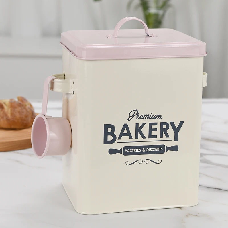 

Декоративный органайзер для купания, контейнер для еды для кошек, собак, домашних животных, ложка, хлебобулочная мука, порошок, рисовое зерн...