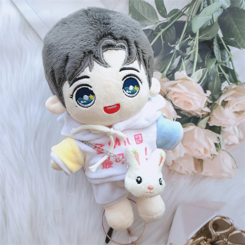 

Anime Bai JingTing Chibi Humanoid Cotton Doll Short Plush Doll Pillow Cute Toys Cushion Soft Cartoon Birthday Xmas Gifts 25cm