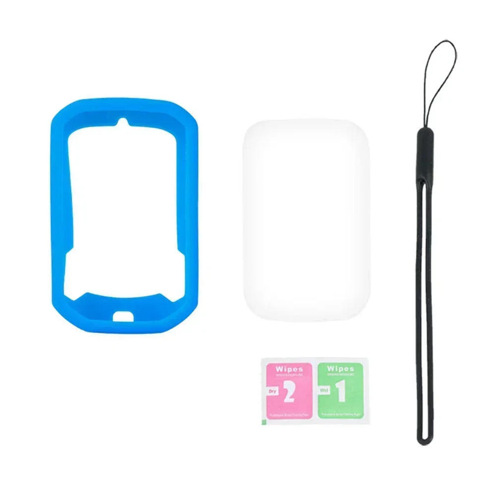 Силиконовый чехол для Bryton Rider R420 R320 с закаленной пленкой HD стильное и защитное