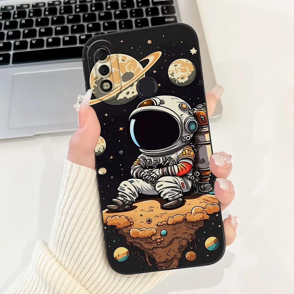For Huawei Y9 Prime 2019 / Y9a Back Cover Panda Rabbit Cat Cute Cartoon Painting Coques Soft Silicone Phone Case