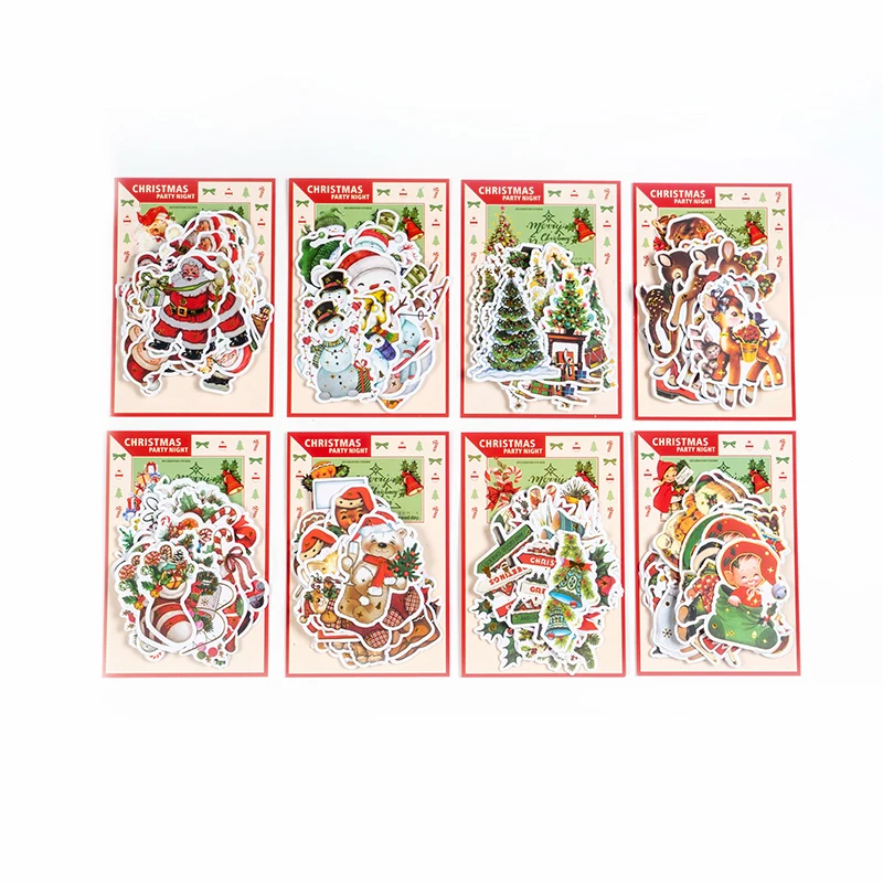 

20 упаковок, оптовая продажа, наклейки, Рождественская вечеринка, бронзовая тарелка, бумага, фольга, подарочные бирки, наклейка, Рождественская елка, этикетка, скрапбук, сделай сам