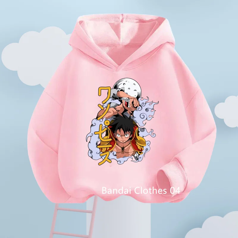 New Kids Sweatshirts Hot One Piece Jersey Boys Chopper Hoodie Girls Fall Winter Warm Sweater Children's Sportswear Ages 3-14