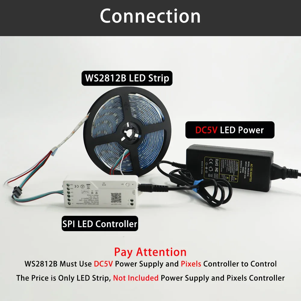 Светодиодная лента WS2812B