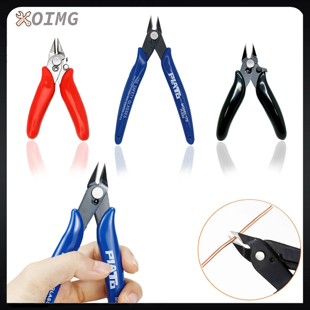 

Effort-saving Diagonal Pliers Wire And Cable Shears Cutting Side Shearing Pliers Tool Stripping Pliers Multi-Functional