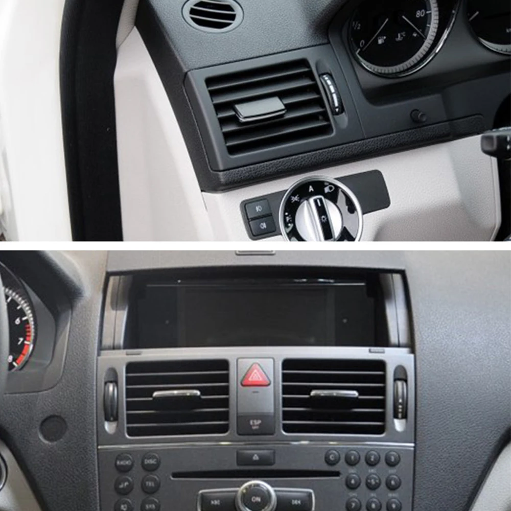 

Air vent outlet Clip Tab A/C A/C Vent Air outlet Air vent ABS + PC for Mercedes-Benz C-Class