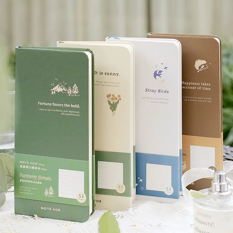 

Vintage Weekly Planner Notebook