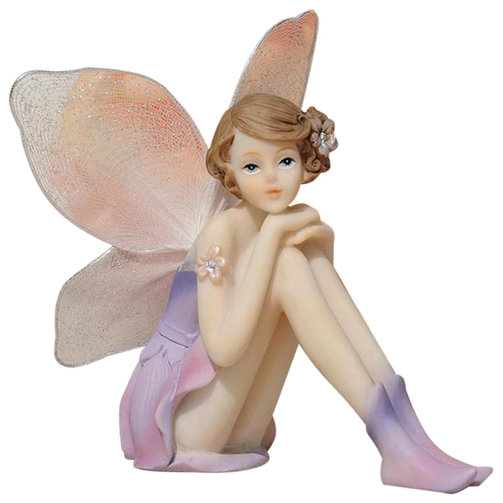 

Сказочные фигурки, статуи, складные крылья, искусственный ангел, коллекционные фигурки, миниатюрный домашний декор, свадьба