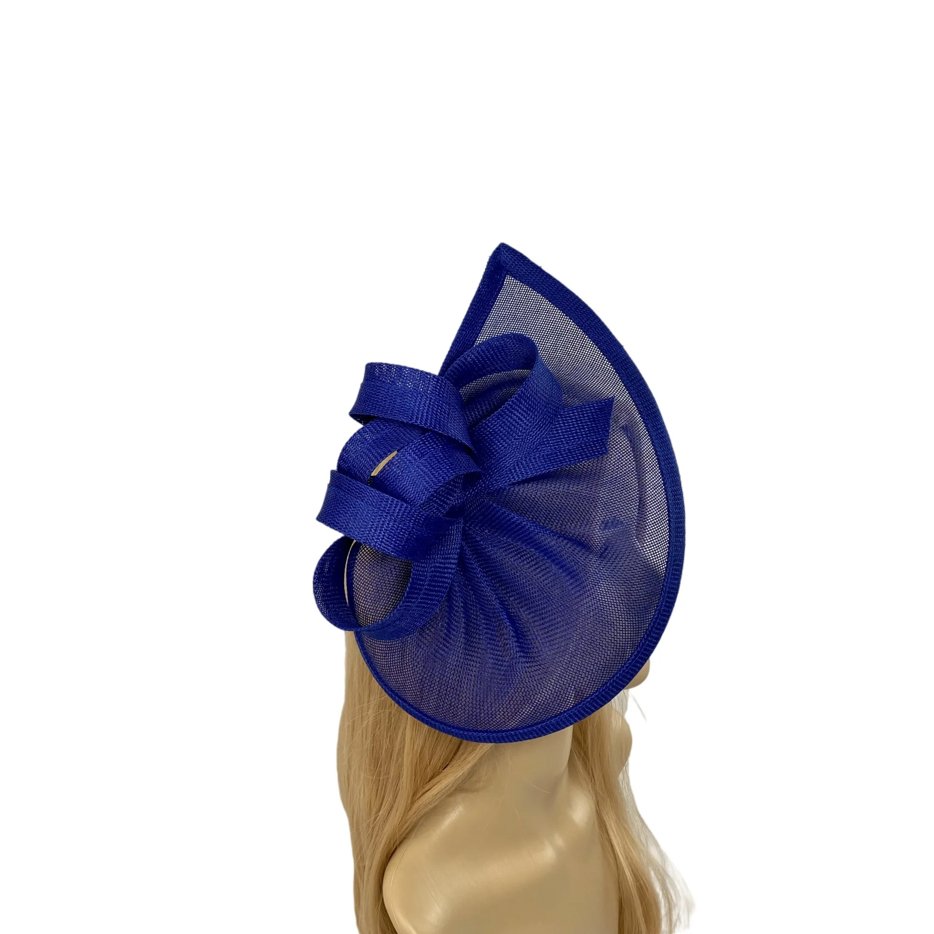 

Женская Вуалетка ручной работы, заколка для волос в европейском стиле с цветами, розовая, синяя, зеленая, Коктейльная, свадебная, церковная в...