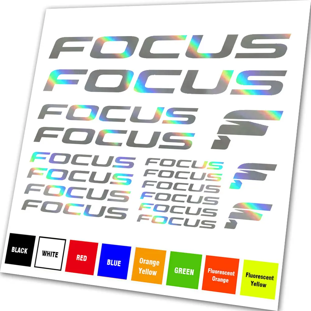 

Комплект 17 шт. для фокуса графических велосипедов Рама наклейки винил