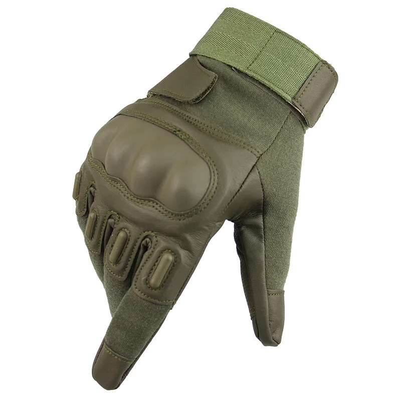Tactical Gloves Military Army Combat Airsoft Knuckle Finger Touch Screen Gloves Men Hunting Hiking PU Leather Mittens