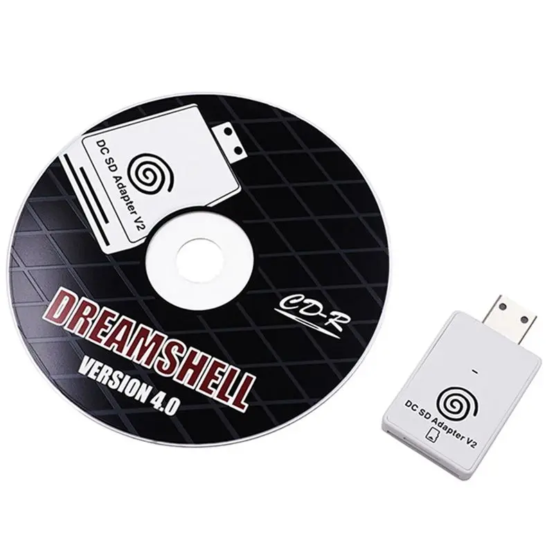 Фото SQPP-3X Dc SD TF Card Adapter Reader V2 для Sega Dreamcast и CD с загрузочным лоадером Dreamshell №1