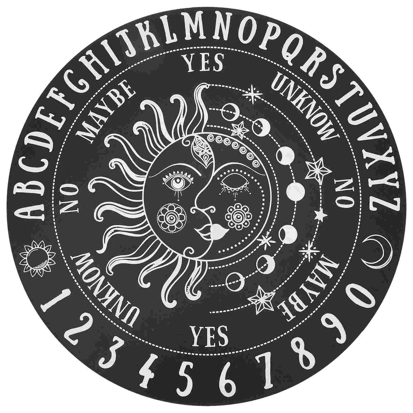 

Wood Decor Wooden Tarot Cards Divination Crafts Board Decoration Message Pine Supplies