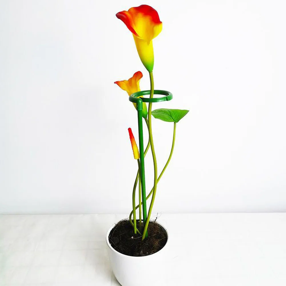 

10pcs Plant Support Pole Garden Holder Support Pole Phalaenopsis Climbing Vine Single Stem Plant Support Clips