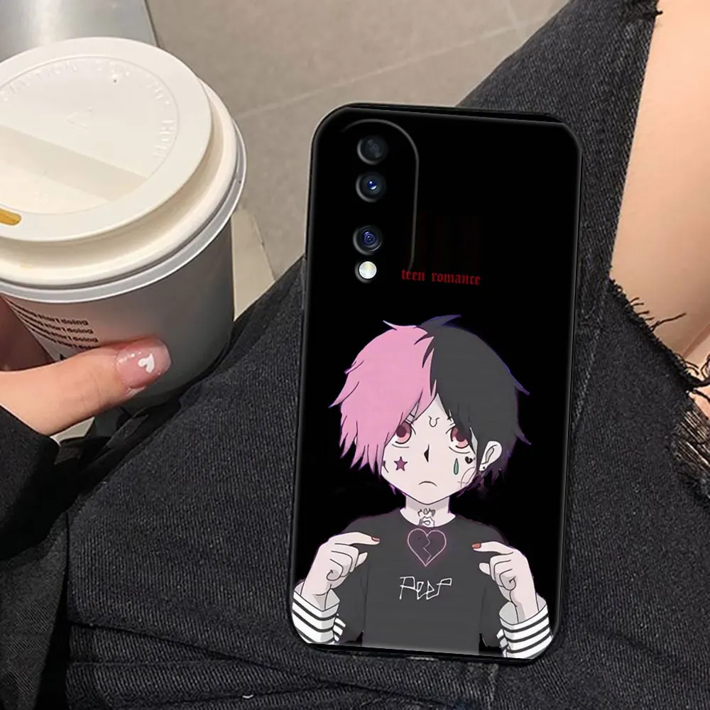 Фото Чехол для телефона Rapper Lil P-Peep H-HellBoy для HONOR 400 20 90 X5C X6B X7A X7B X7D X8B X9 X9B X9D X9A HUAWEI NOVA 7I 8I P30 №2