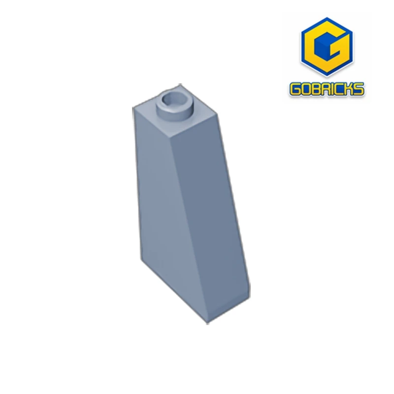 

Детский конструктор gobrick, плитка на крышу 1x2x3/73, совместим с lego 4460, Детский развивающий конструктор «сделай сам»