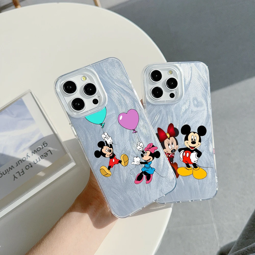 Для Redmi Note 8 9 10 11 12 13 Pro Max 9S 10S 11S 12S Чехол с шифоновой текстурой и перьями SS287 Disney