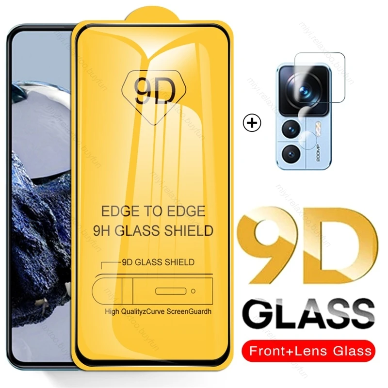 

Mi12T Glass 9D Full Glue Camera Lens Screen Protector Tempered Glass For Xiaomi Xiomi Xaomi Xiami Mi 12T 12 T T12 Pro Phone Film