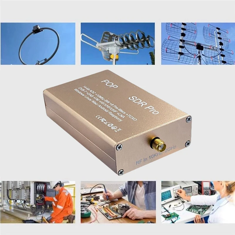 

FSP1A Pro 10Khz-2Ghz Wideband Radio 14Bit Software Defined Radios For MSI SDR Pro Software