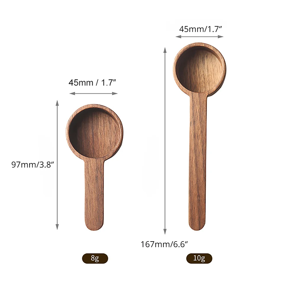 

Wooden Measuring Spoon Set Kitchen Measuring Spoons Tea Coffee Scoop Sugar Spice Measure Spoon Measuring Tools for Cooking Home