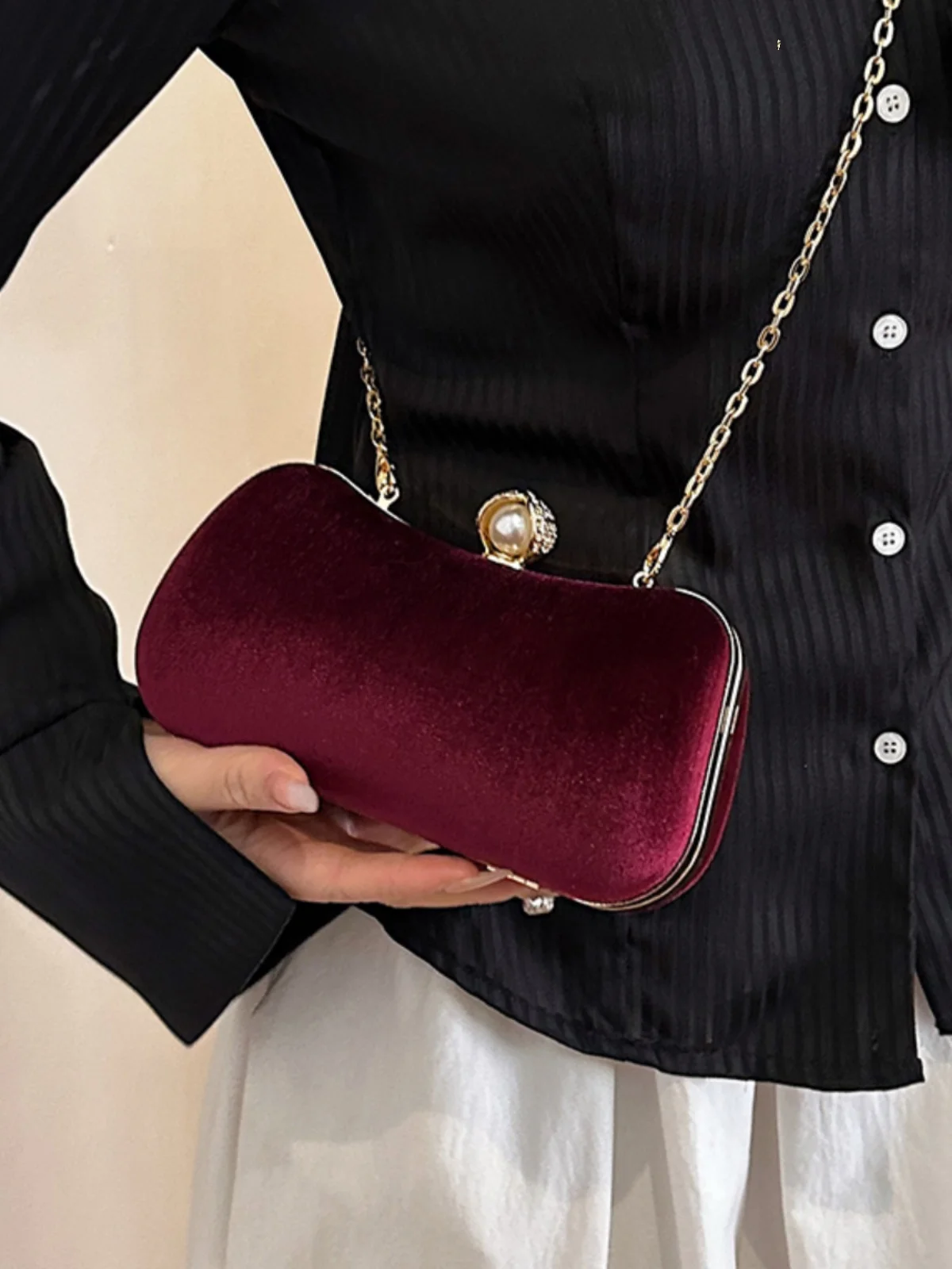 Банкетный клатч для женщин винтажные вельветовые вечерние сумки на плечо легкая
