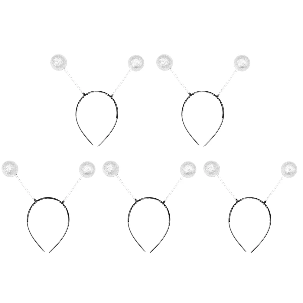 5 шт. модная повязка на голову из порошковой пены с шариками для детей аксессуары