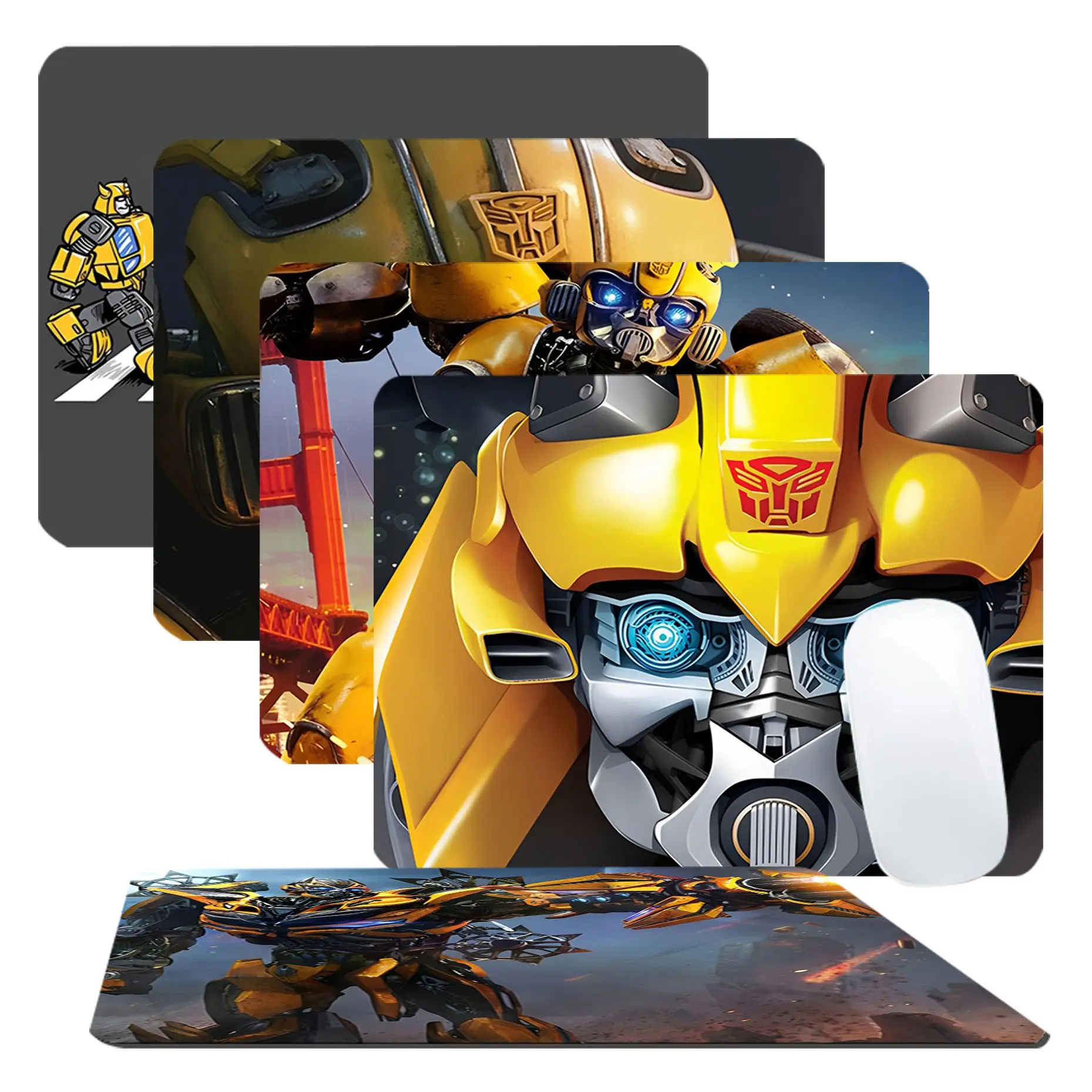 

American Movie B-Bumblebee Mousepad Anti-Slip Gaming Mouse Pad Gamer Desk Mat Keyboard Pad Decoration Mause Pad Office Desk