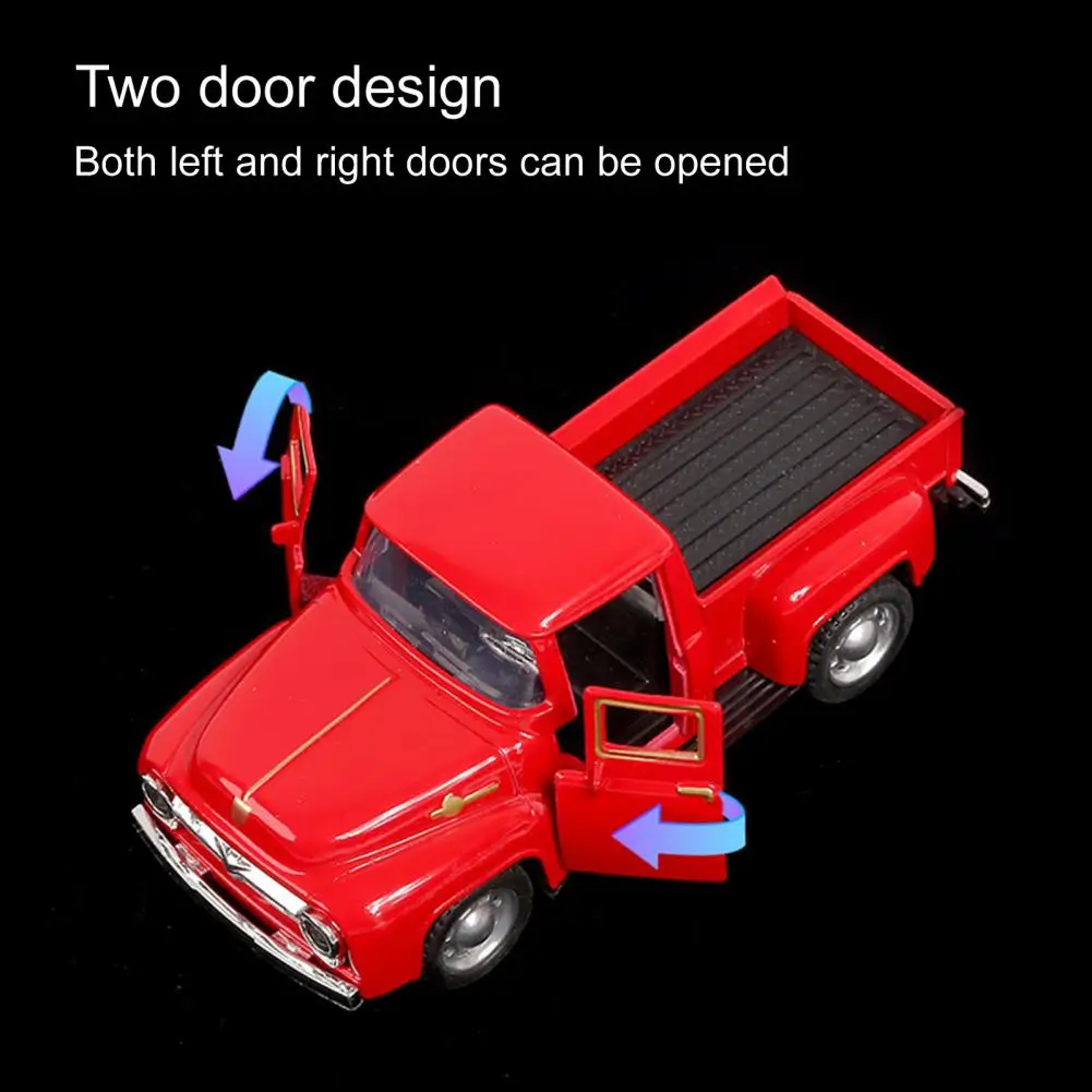 

Can Be Opened Interactive Decoration Children Pull Back Car Simulation Vehicle Off-road Vehicle Toy Christmas Gift