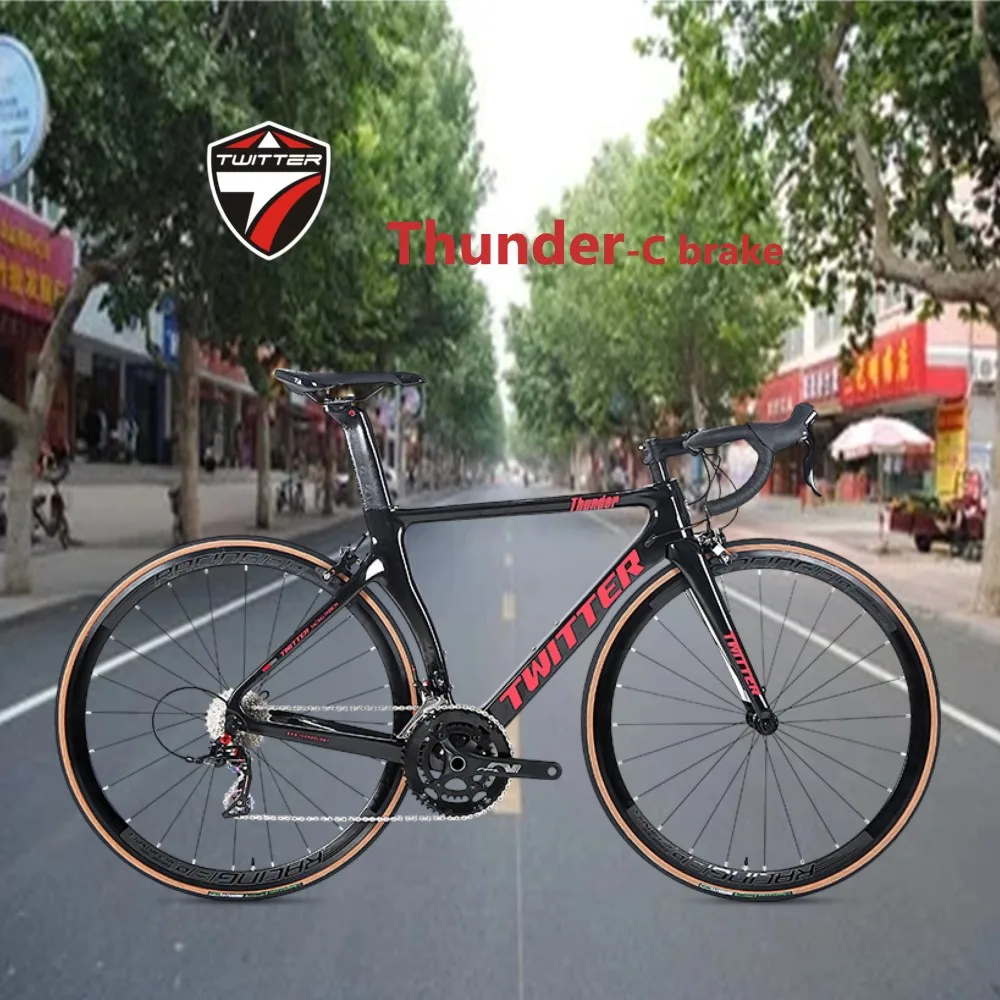 

Производители прямо продает углеродное волокно дорога bikeThunder-двойной дисковый тормоз (RS-22S) Комплект для малышей: алюминиевое колесо мотоцикла углеродного рама для велосипеда