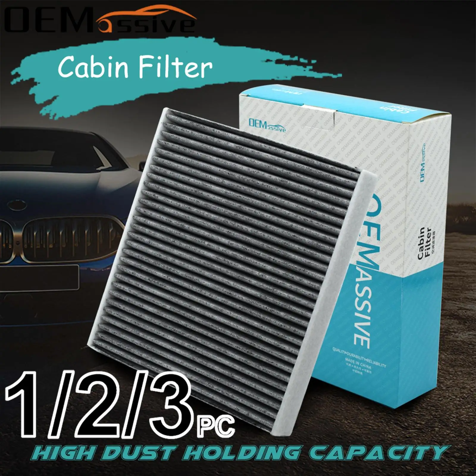 

Воздушный фильтр для салона пыльцы для Audi A3 8VS 8VM 8VA 8VF Limousine Sportback 1,2/1,4/1,8 TFSI 1,6/2,0 TDI 2013-2020, замена