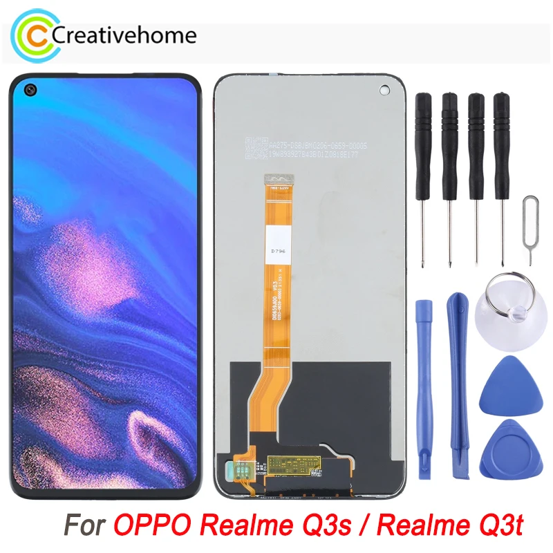 

Original LCD Screen and Digitizer Full Assembly for OPPO Realme Q3s / Realme Q3t
